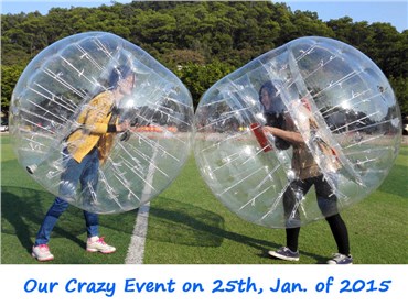 Crazy Bubble Soccer Ball