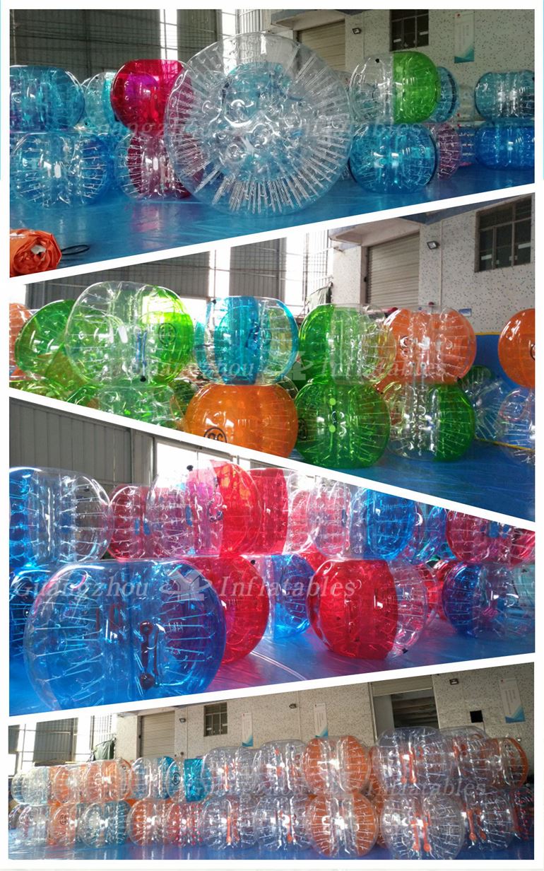 inflatable bubble bumper ball