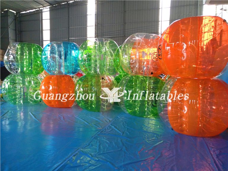 Human Inflatable Bubble Bumper With Window