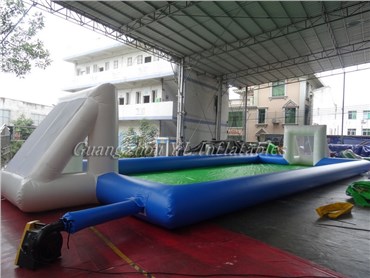 Newest inflatable hot selling soccer bubble field