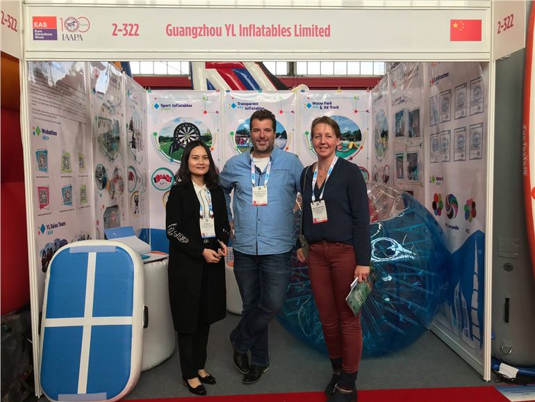 Euro Attractions show  2018, Guangzhou YL Inflatabls
