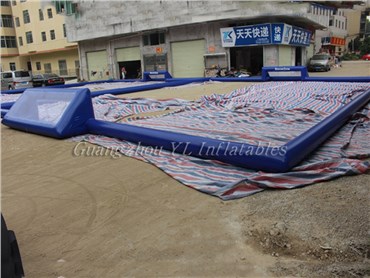 Inflatable Soap Football Field For Sale
