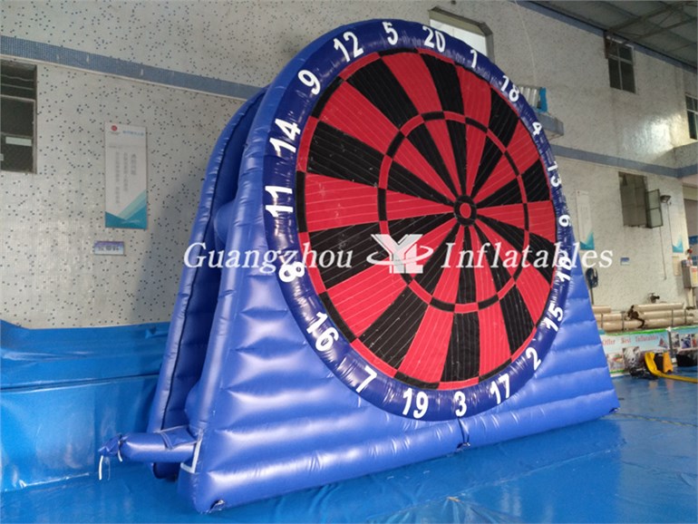  China inflatable foot darts supplier soccer darts factory