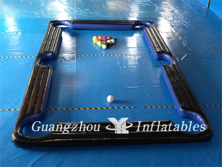 low price kids inflatable snooker table pool