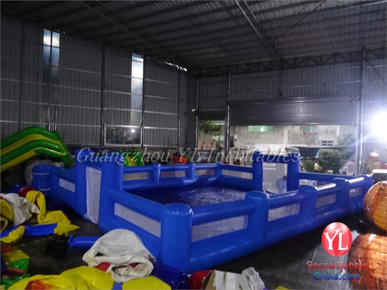 factory outlet inflatable bubble football field for sale