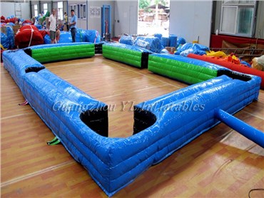 New concept Soccer snooker field inflatable snookball field