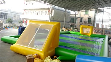 Outdoor Inflatable Soap Football Field