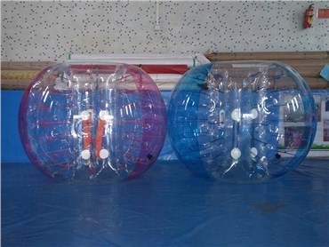 Two Side Color Inflatbale bumper ball
