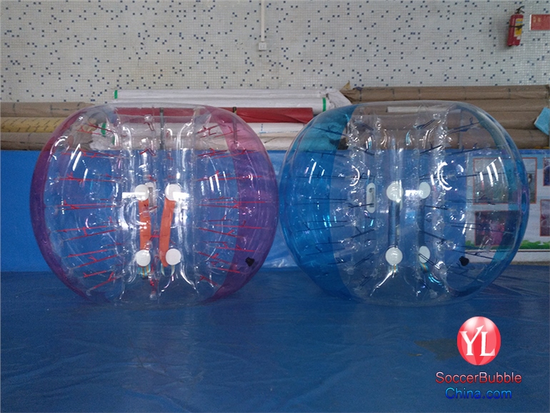 inflatable bubble football