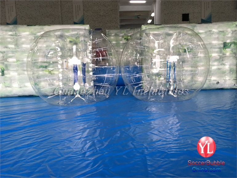 bubble bumper ball inflatabele paintball bunkers