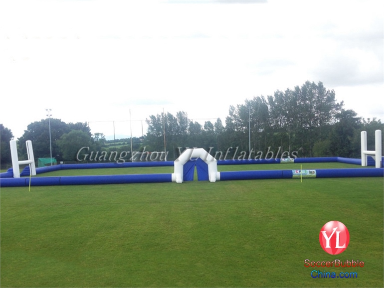 high quality inflatable bubble football field
