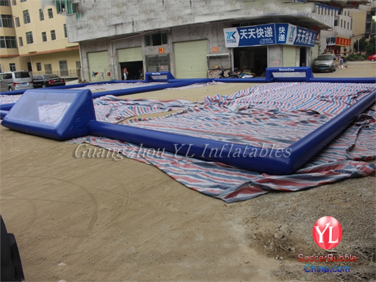 Inflatable Soap Football Field For Sale