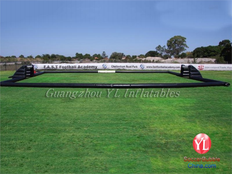 Hot selling inflatable bubble bumper field