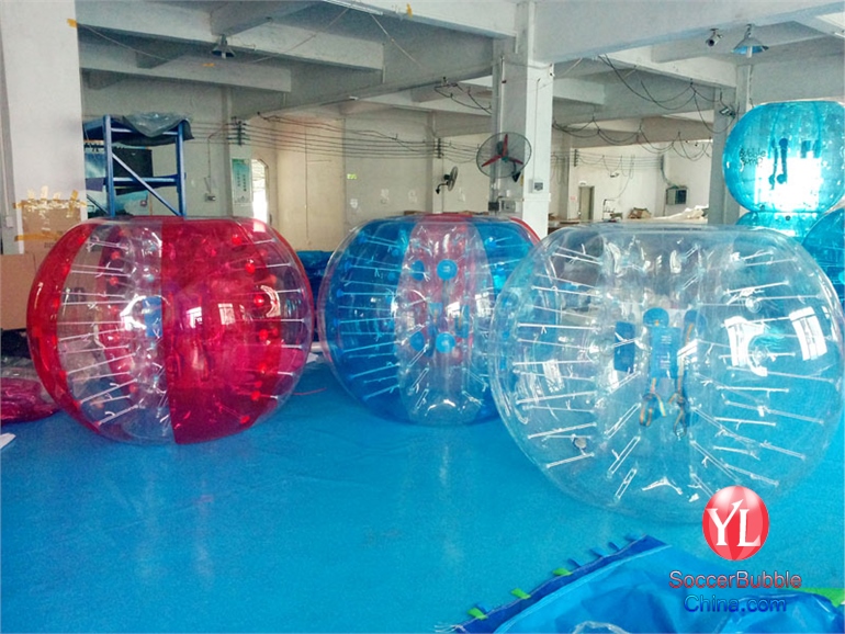 PVC 1.55m for adult bubble ball