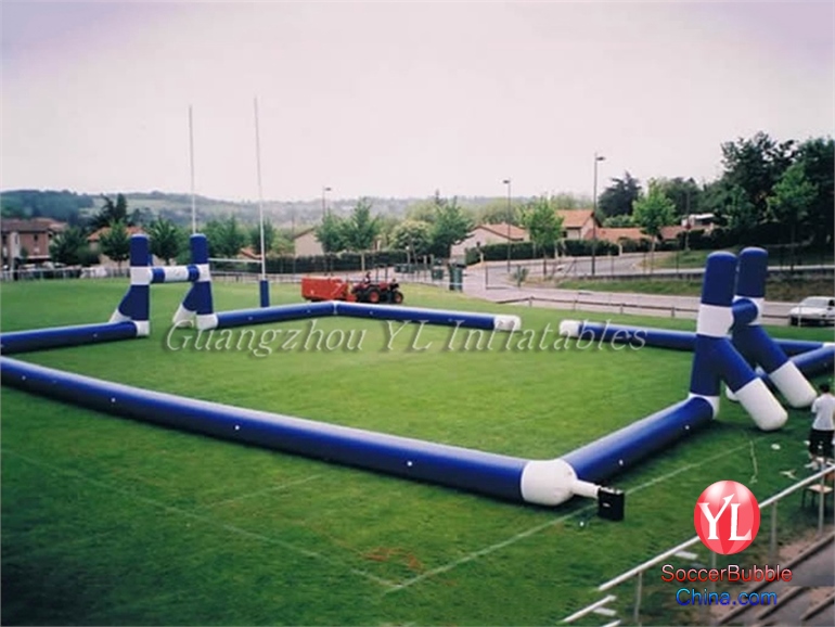 inflatable soccer bubble ball field for sale