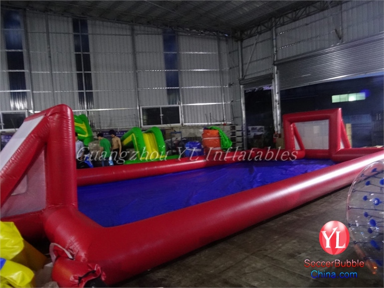 Crazy game good welding inflatable body bumper ball played in soccer field