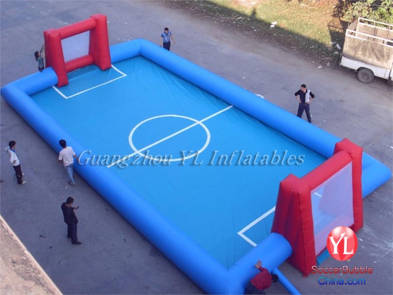New Products Human Bubble Ball Field For Sale