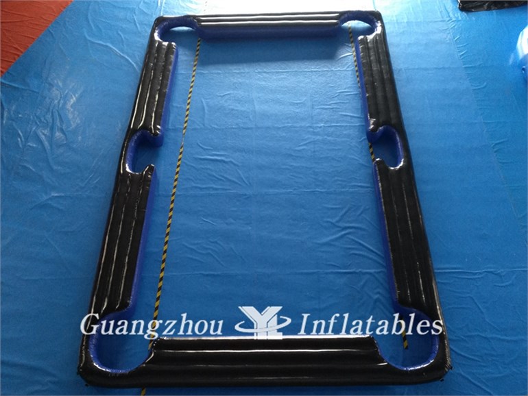 Chian inflatable snooker table pool factory